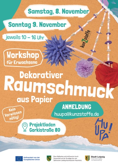 Plakat Workshop HuUpa!
