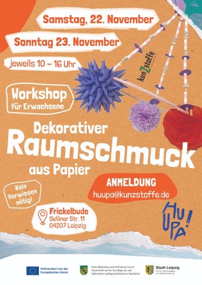 Plakat Workshop HuUpa!